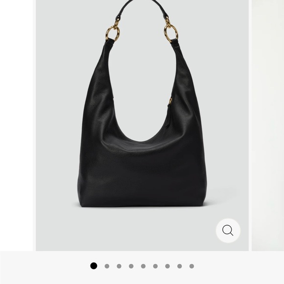hyer goods Handbags - Hyer Goods Black Hobo Ring Bag